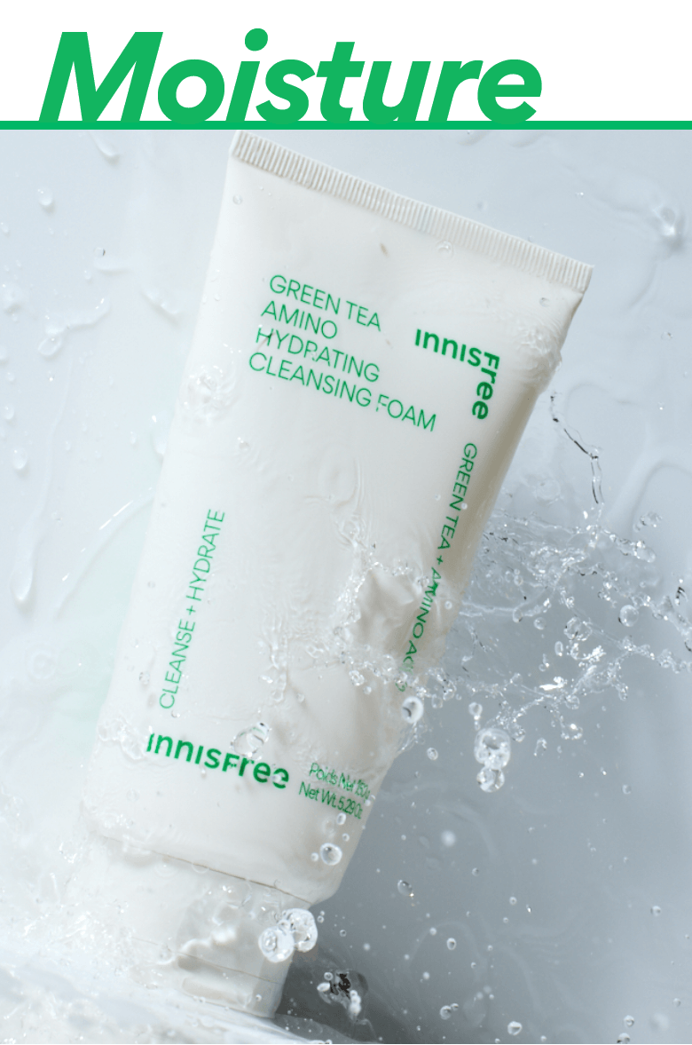 Sữa Rửa Mặt Innisfree Green Tea Amino Hydrating Cleansing Foam - Kallos Vietnam