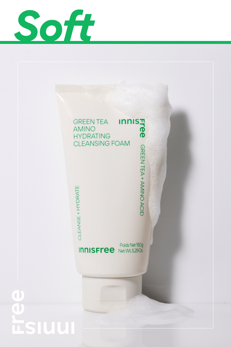 Sữa Rửa Mặt Innisfree Green Tea Amino Hydrating Cleansing Foam - Kallos Vietnam