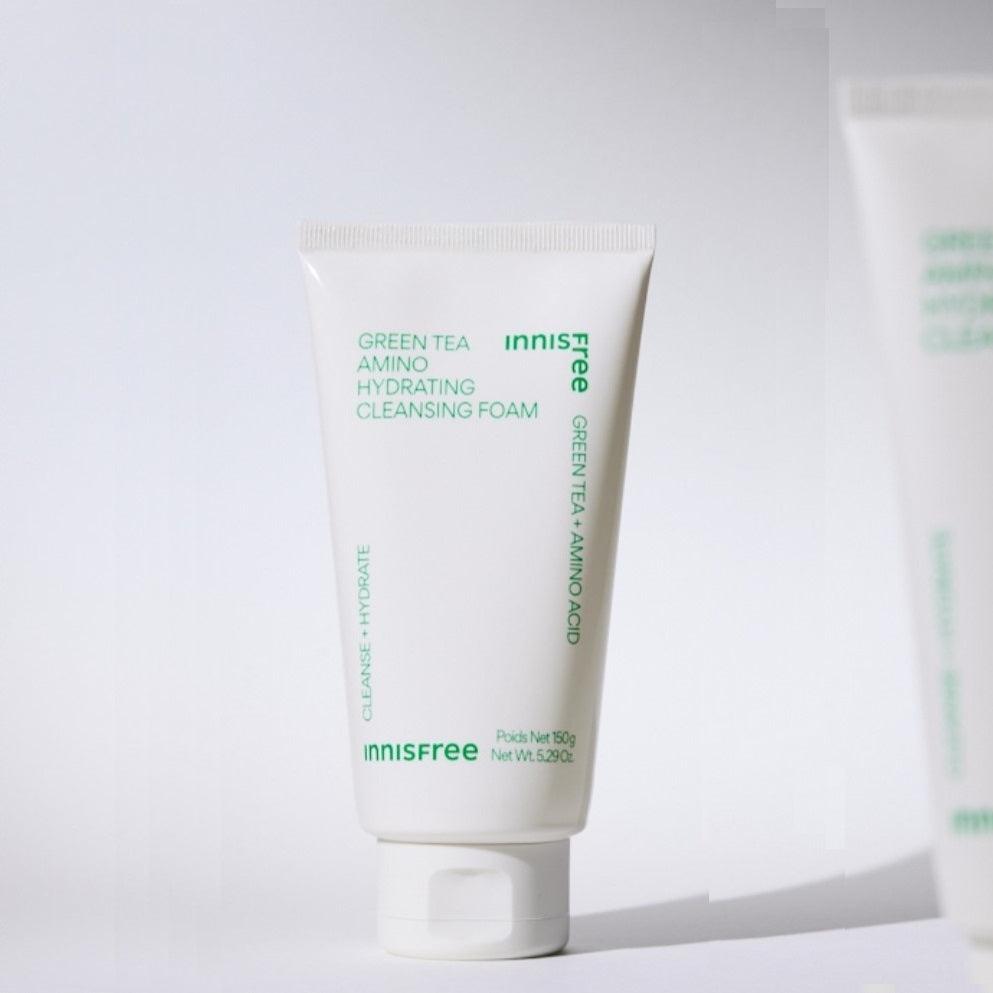Sữa Rửa Mặt Innisfree Green Tea Amino Hydrating Cleansing Foam - Kallos Vietnam