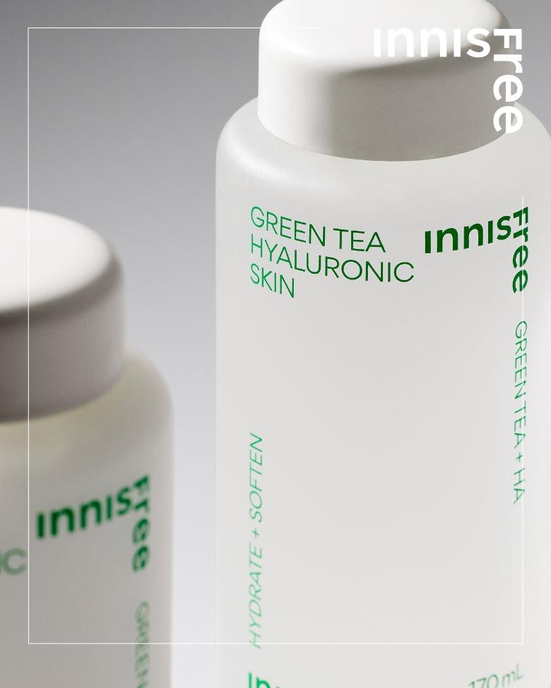 Nước Hoa Hồng Innisfree Green Tea Hyaluronic Skin - Kallos Vietnam