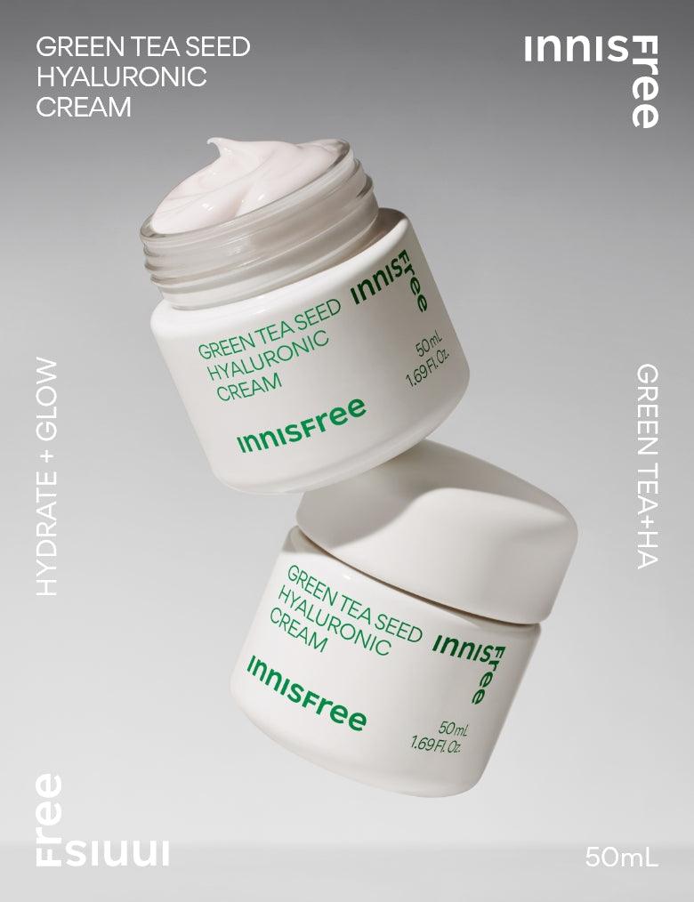 Kem Dưỡng Innisfree Green Tea Seed Hyaluronic Cream - Kallos Vietnam