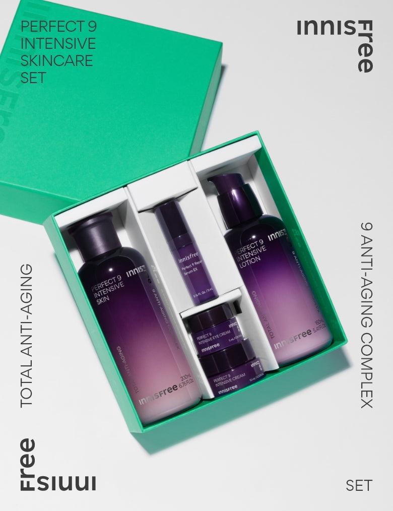 Bộ Dưỡng Da Innisfree Perfect 9 Intensive Skin Care Set - Kallos Vietnam