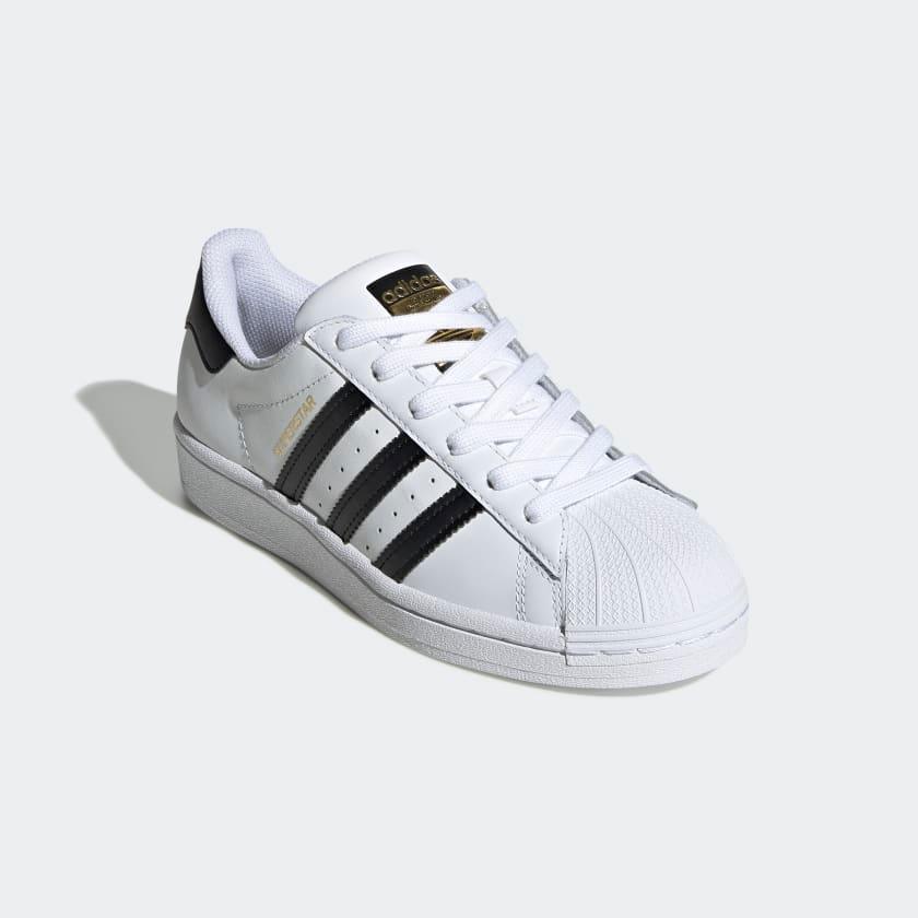 Giày Adidas Kids Superstar J #White Black - Kallos Vietnam