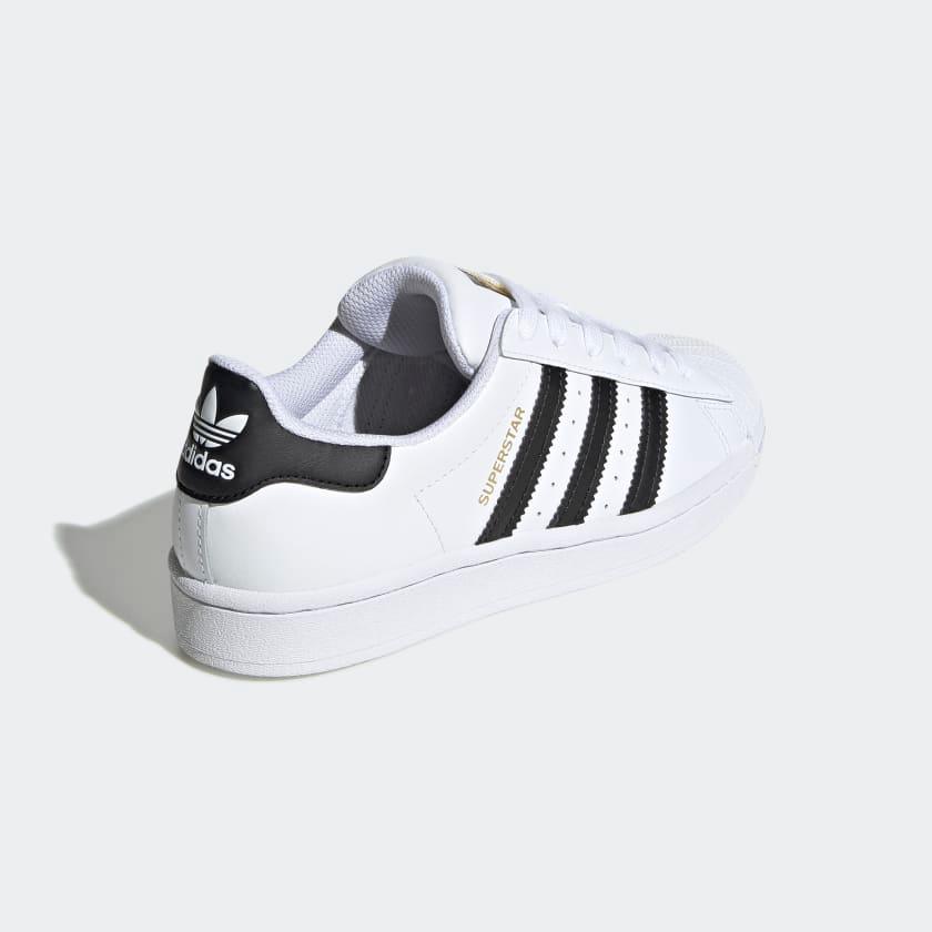 Giày Adidas Kids Superstar J #White Black - Kallos Vietnam