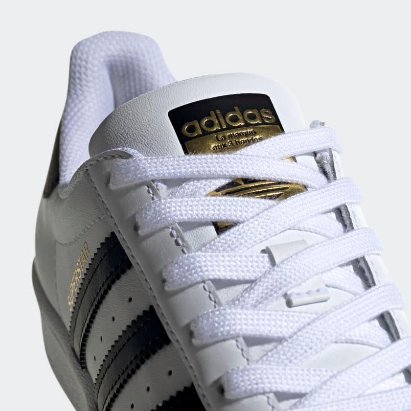 Giày Adidas Kids Superstar J #White Black - Kallos Vietnam
