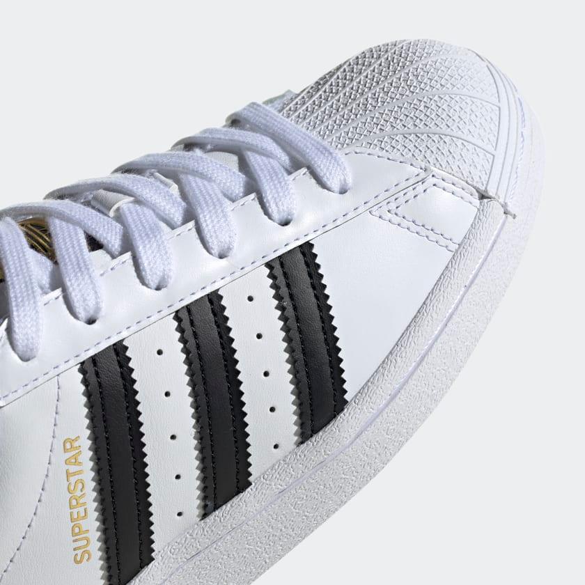 Giày Adidas Kids Superstar J #White Black - Kallos Vietnam