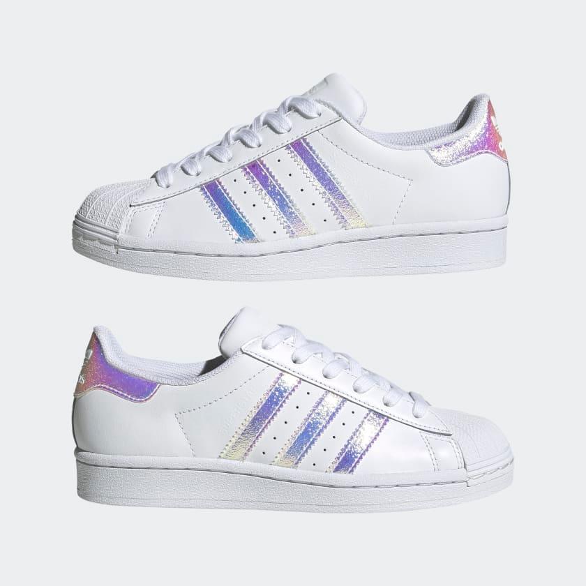 Giày Adidas Kids Superstar J #Cloud White - Kallos Vietnam