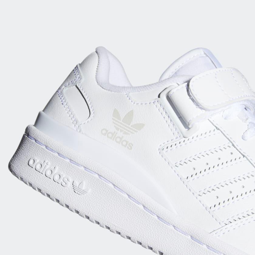 Giày Adidas Kids Forum Low J #Cloud White - Kallos Vietnam