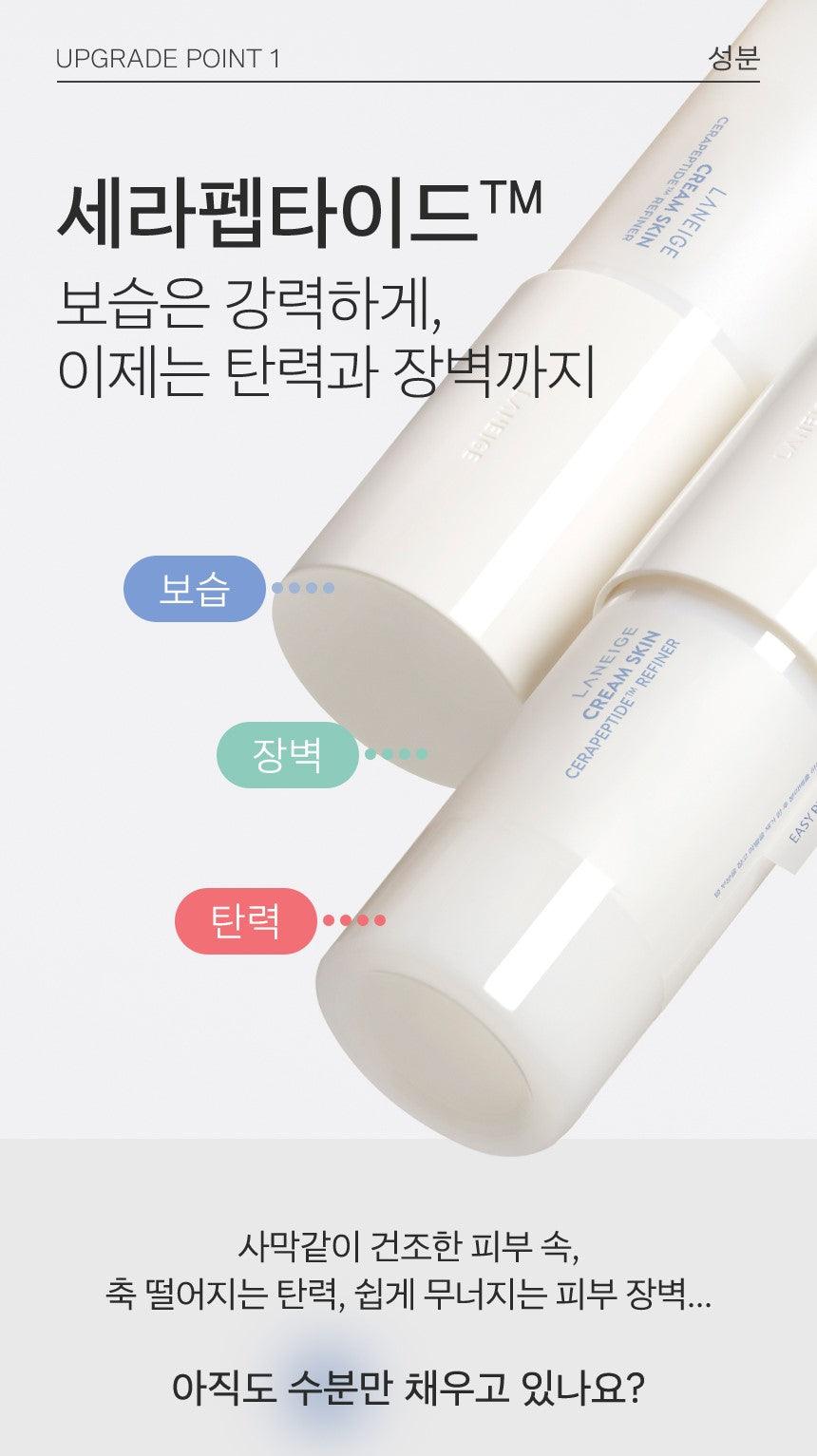 Nước Hoa Hồng Laneige Cream Skin Cerapeptide Refiner - Kallos Vietnam