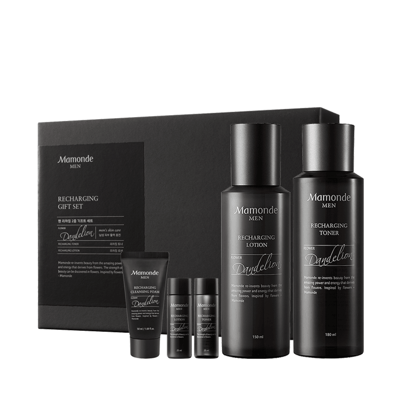 Bộ Dưỡng Da Mamonde Men Recharging Set - Kallos Vietnam