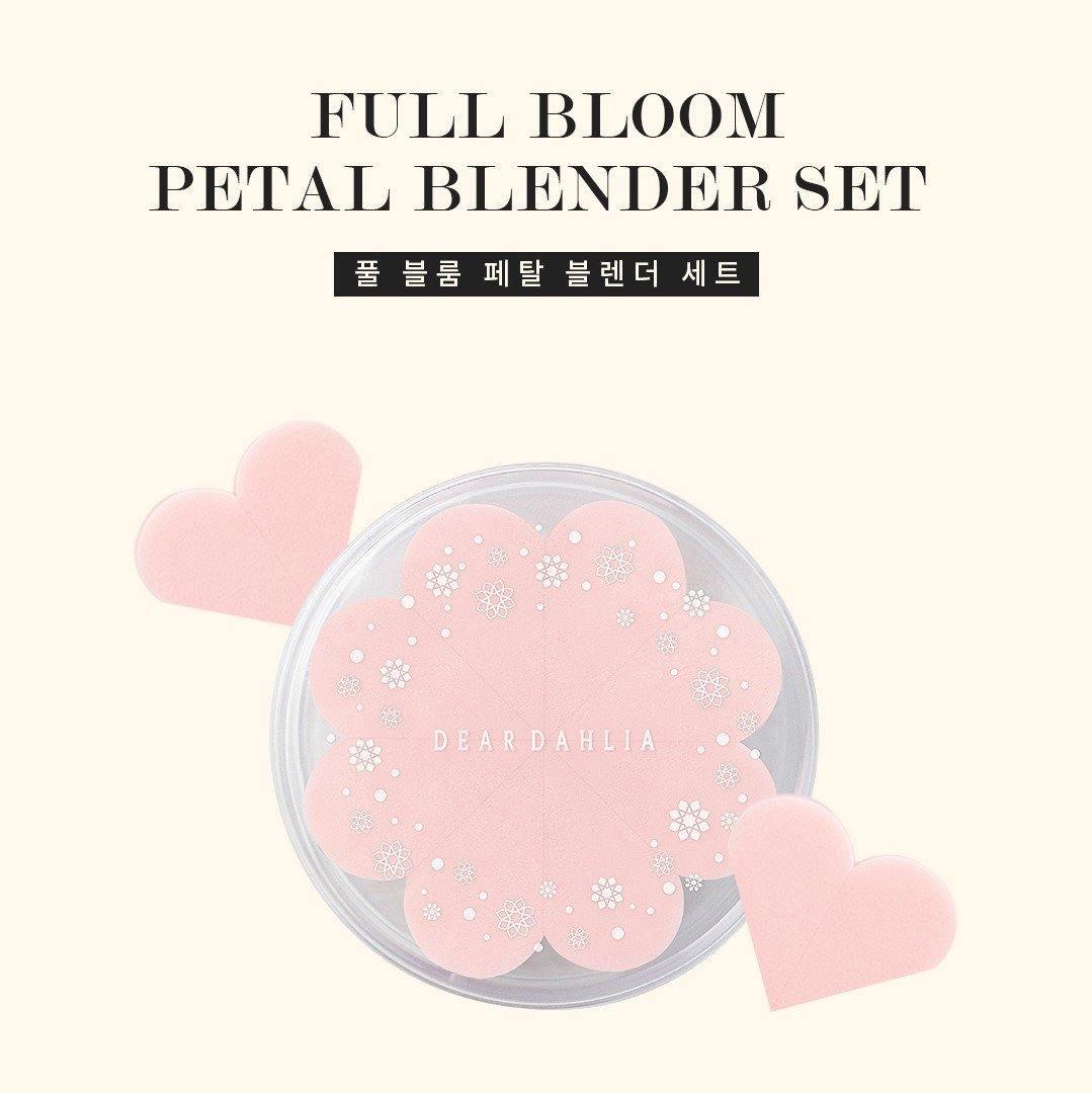 Mút Trang Điểm DEAR DAHLIA Full Bloom Petal Blender Set - Kallos Vietnam