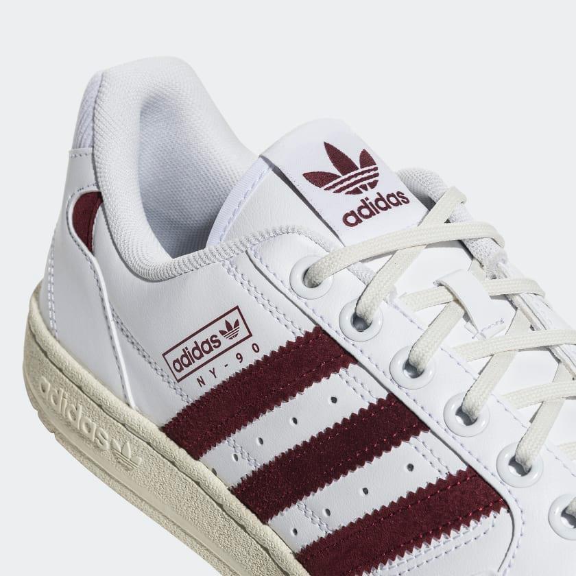 Giày Adidas NY 90 Stripes #Collegiate Burgundy - Kallos Vietnam