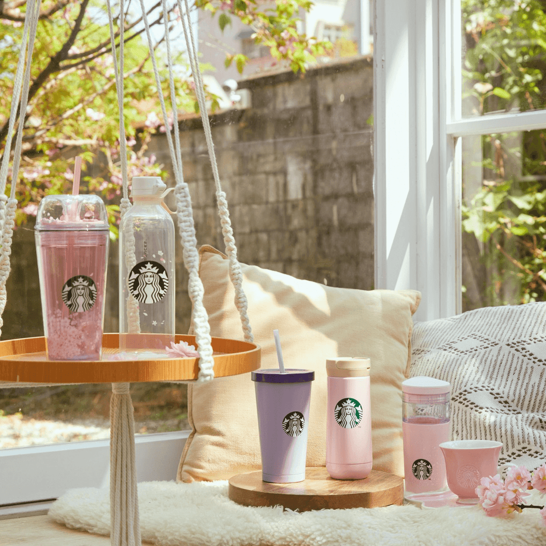 Ly Starbucks 23 Cherry Blossom Flower Mug And Saucer - Kallos Vietnam