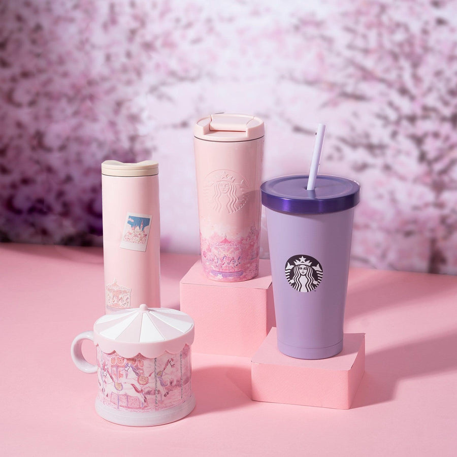 Bình Nước Starbucks 23 SS Cherry Troy Collage Tumbler - Kallos Vietnam