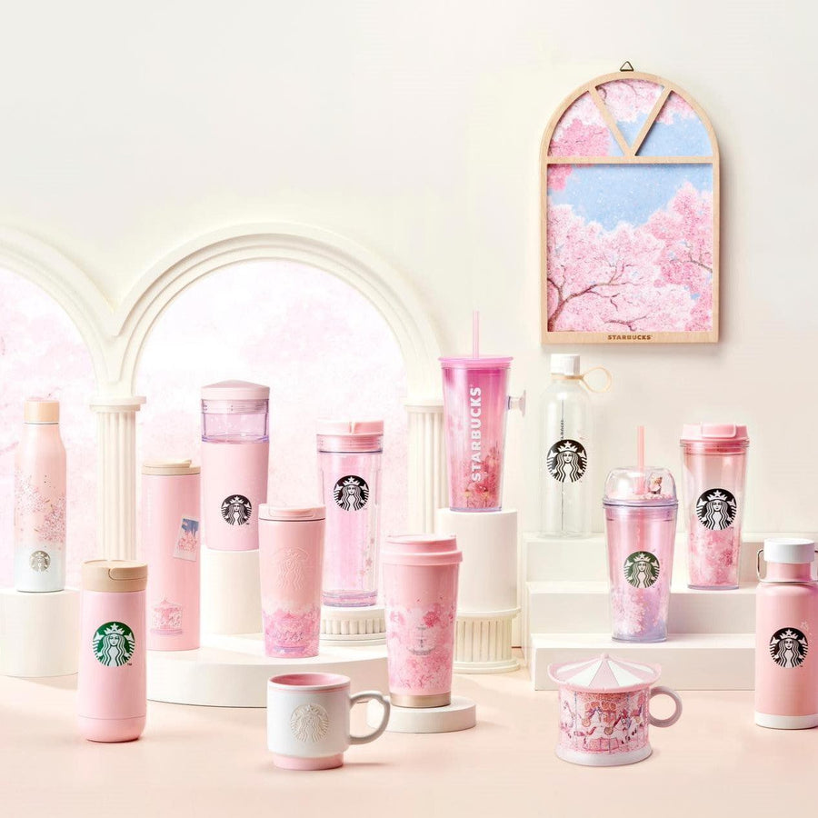 Bình Nước Starbucks 23 SS Cherry Troy Collage Tumbler - Kallos Vietnam