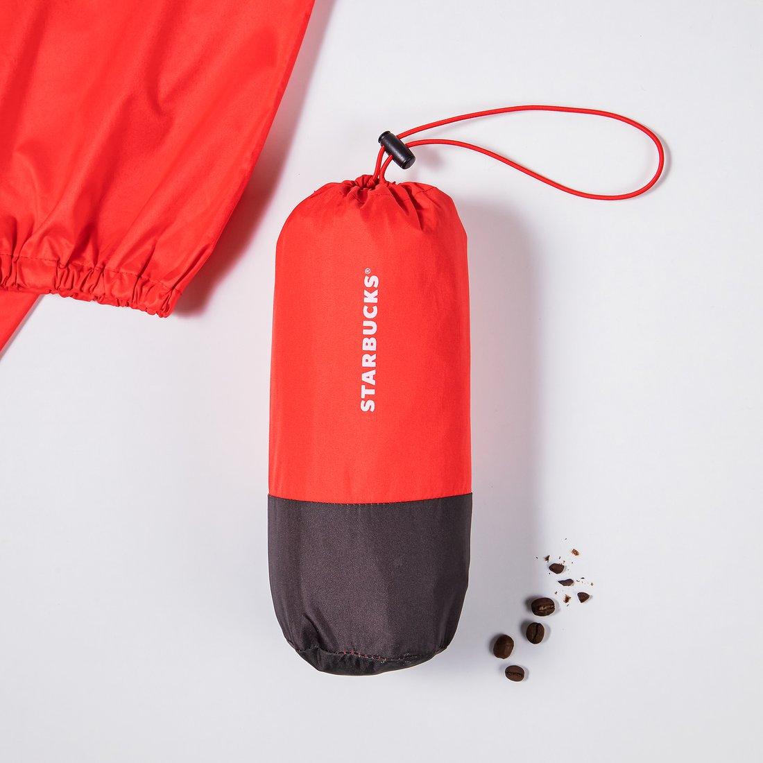 Áo Mưa Starbucks Red Raincoat - Kallos Vietnam