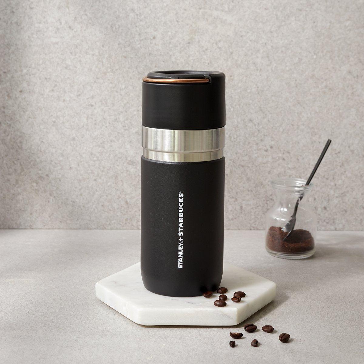 Bình Giữ Nhiệt Starbucks SS Black Gold Stanley Thermos - Kallos Vietnam