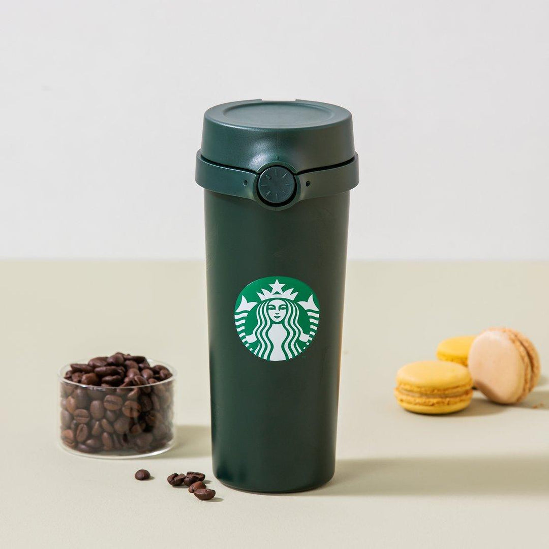 Ly Starbucks SS Green Siren One Hand Tumbler - Kallos Vietnam