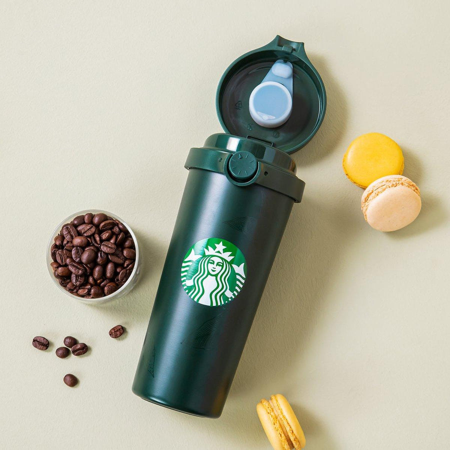 Ly Starbucks SS Green Siren One Hand Tumbler - Kallos Vietnam