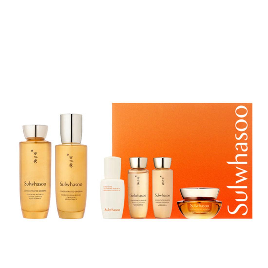 Bộ Dưỡng Da Sulwhasoo Concentrated Ginseng Daily Routine Set - Kallos Vietnam