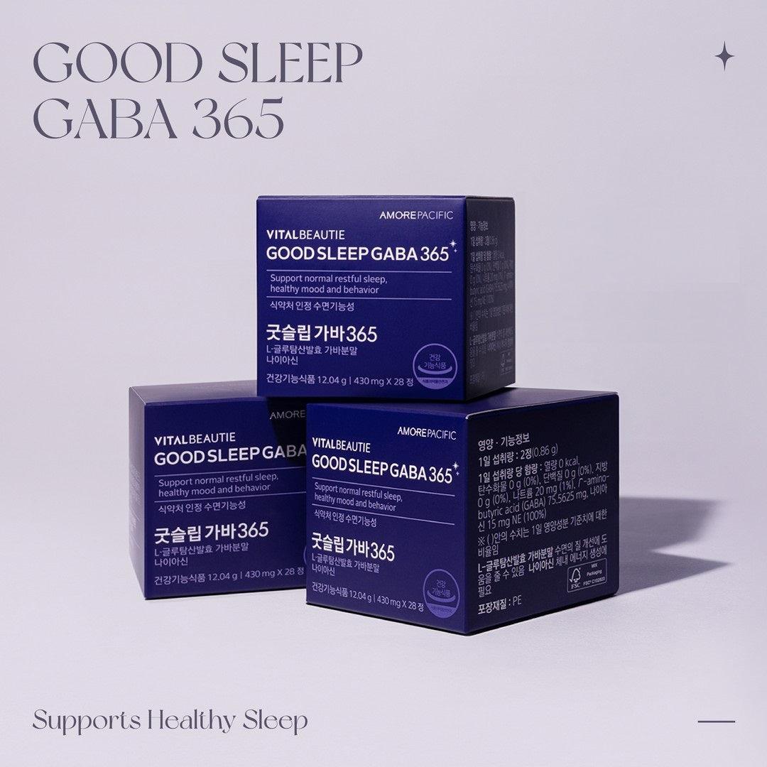 Viên Ngủ Ngon Vital Beautie Good Sleep GABA 365 - Kallos Vietnam