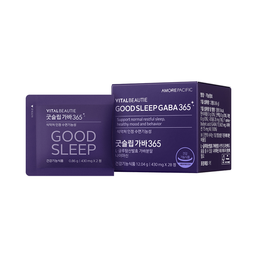 Viên Ngủ Ngon Vital Beautie Good Sleep GABA 365 - Kallos Vietnam