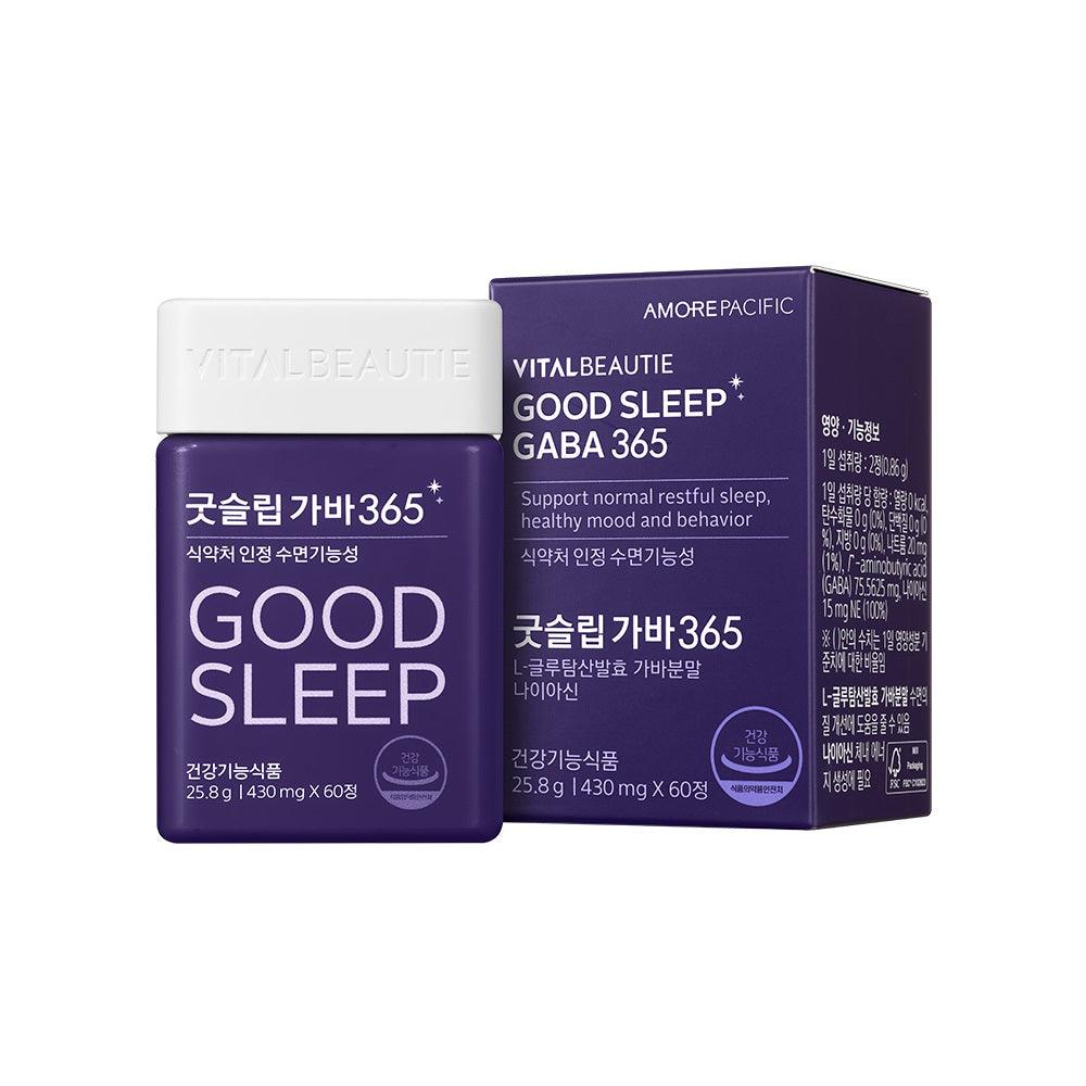 Viên Ngủ Ngon Vital Beautie Good Sleep GABA 365 - Kallos Vietnam