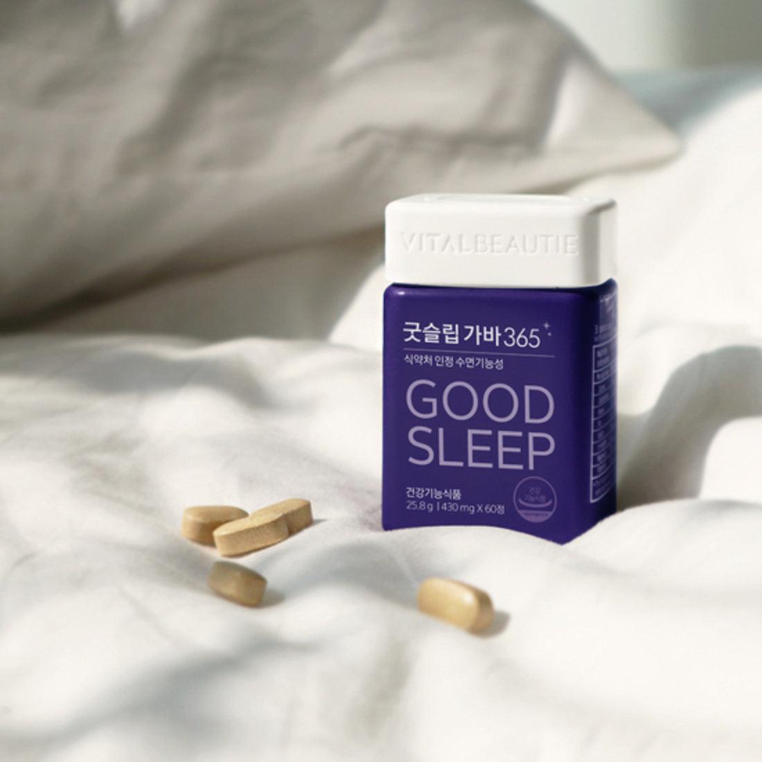 Viên Ngủ Ngon Vital Beautie Good Sleep GABA 365 - Kallos Vietnam