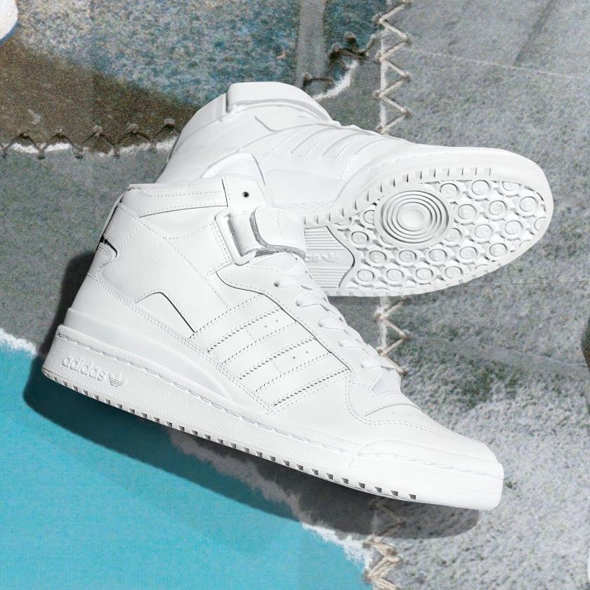 Giày Adidas Forum Mid #Cloud White - Kallos Vietnam