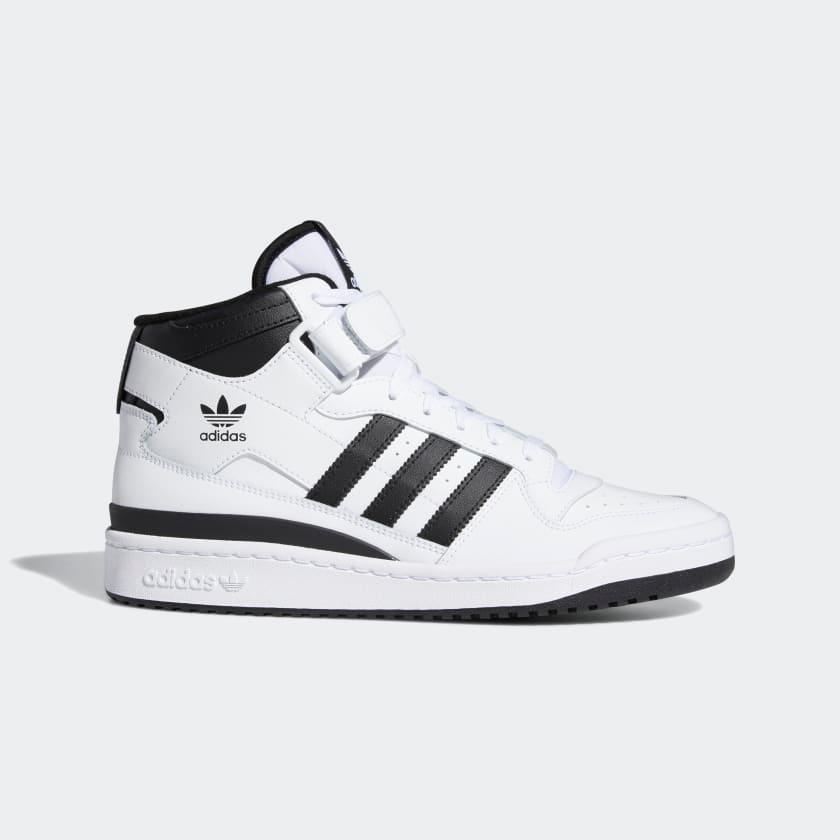Giày Adidas Forum Mid #White Black - Kallos Vietnam