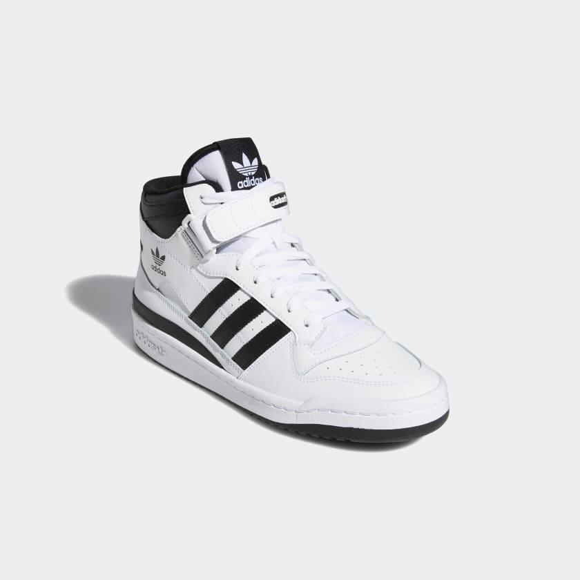 Giày Adidas Forum Mid #White Black - Kallos Vietnam