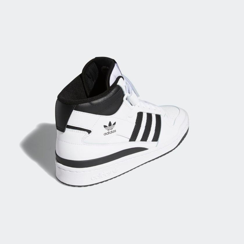 Giày Adidas Forum Mid #White Black - Kallos Vietnam