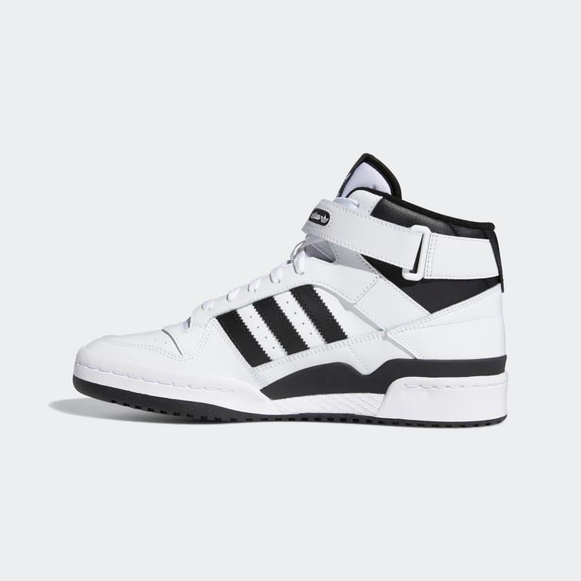Giày Adidas Forum Mid #White Black - Kallos Vietnam