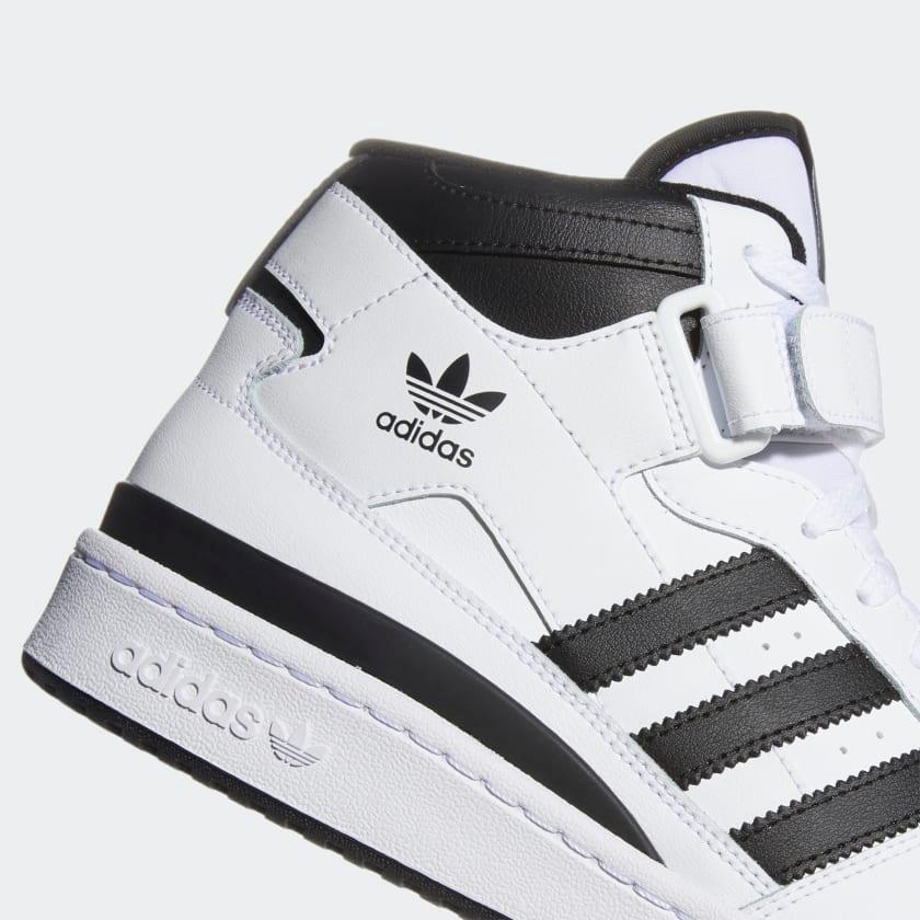 Giày Adidas Forum Mid #White Black - Kallos Vietnam