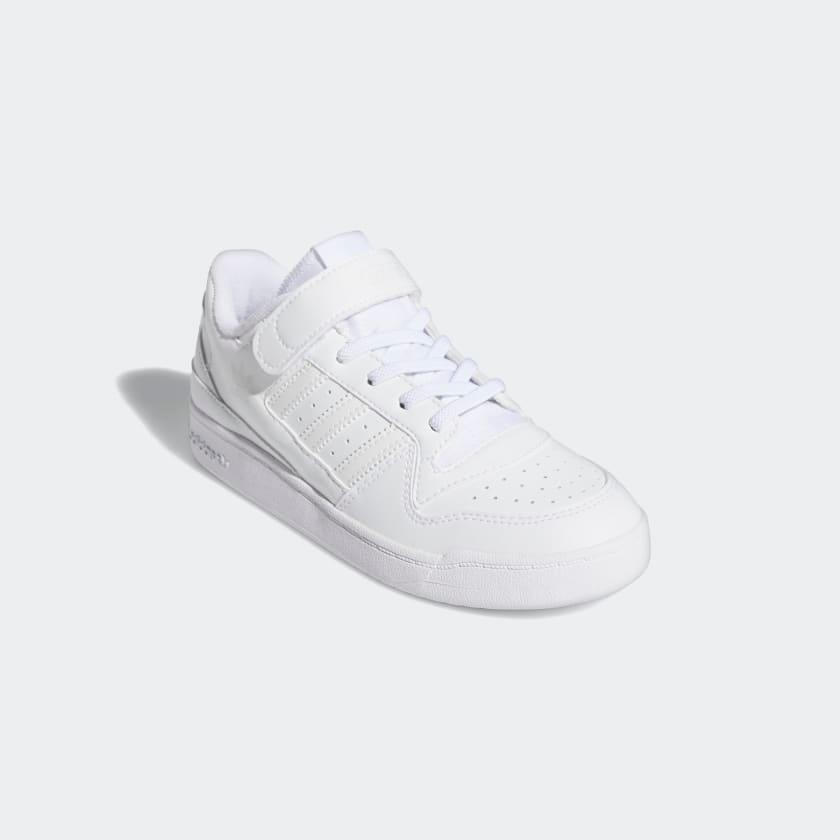 Giày Adidas Kids Forum Low #Cloud White - Kallos Vietnam
