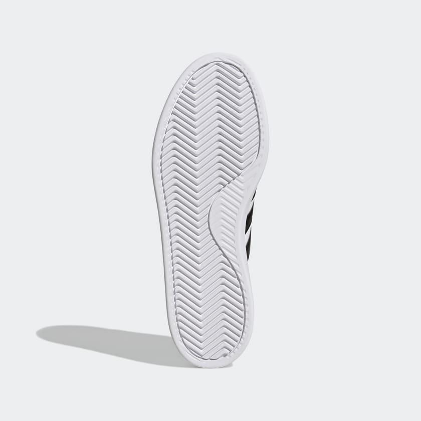 Giày Adidas Grand Court Cloudfoam Comfort #White Black - Kallos Vietnam