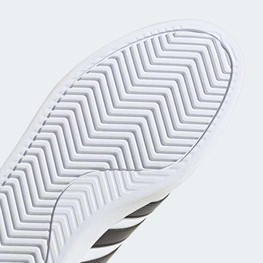 Giày Adidas Grand Court Cloudfoam Comfort #White Black - Kallos Vietnam