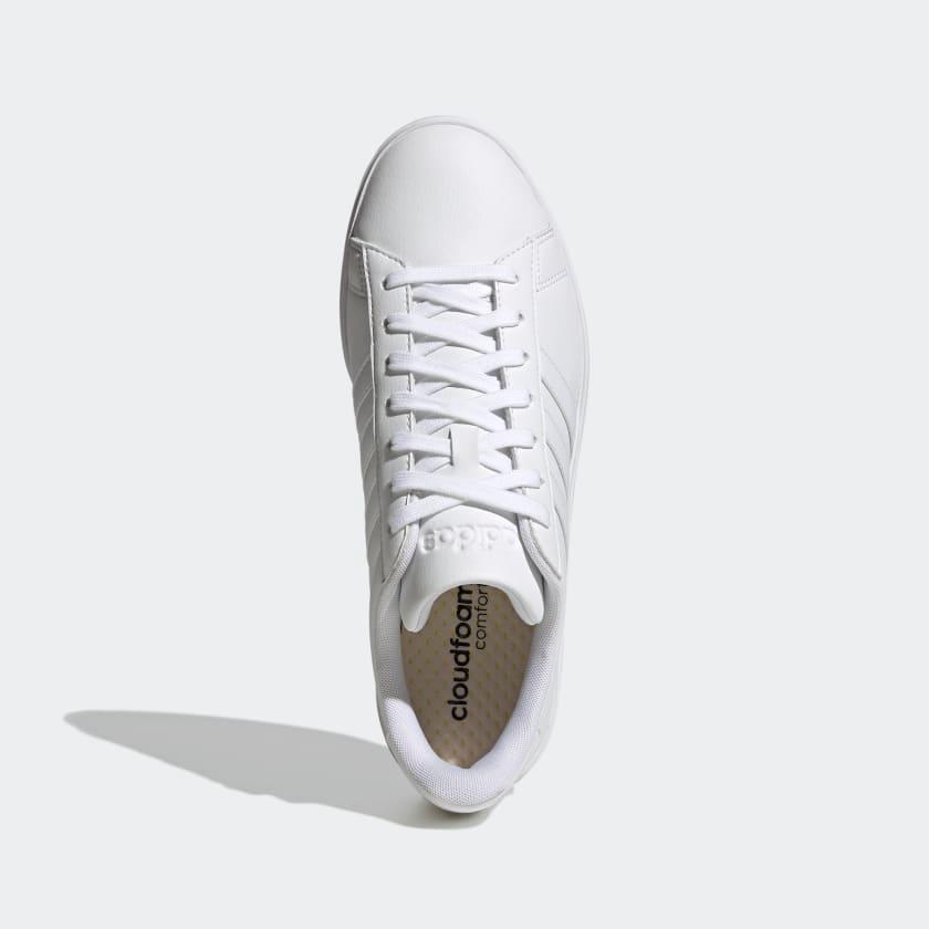 Giày Adidas Grand Court Cloudfoam Comfort #Cloud White - Kallos Vietnam