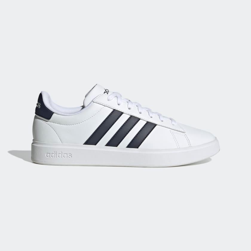 Giày Adidas Grand Court Cloudfoam Comfort #White Ink - Kallos Vietnam