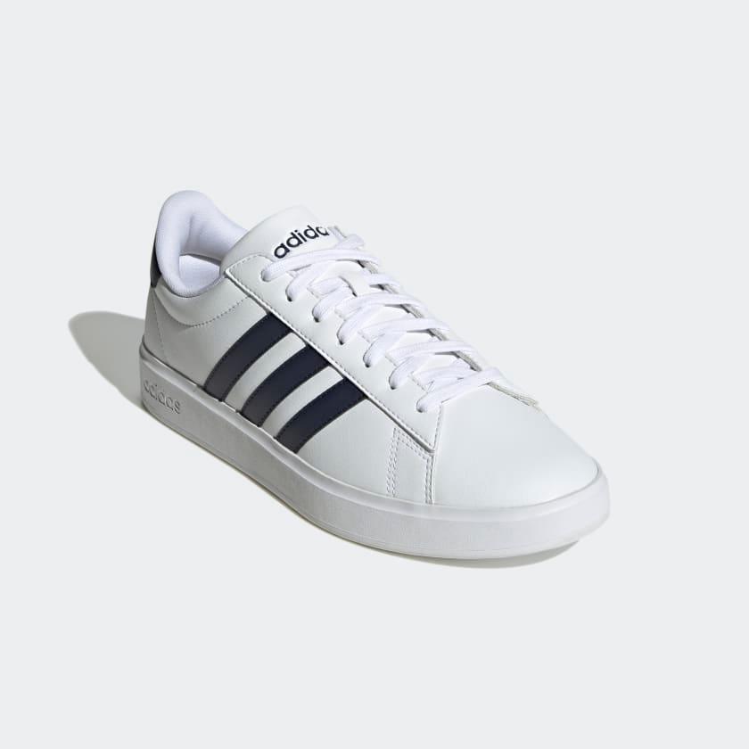 Giày Adidas Grand Court Cloudfoam Comfort #White Ink - Kallos Vietnam