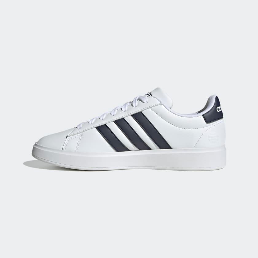Giày Adidas Grand Court Cloudfoam Comfort #White Ink - Kallos Vietnam