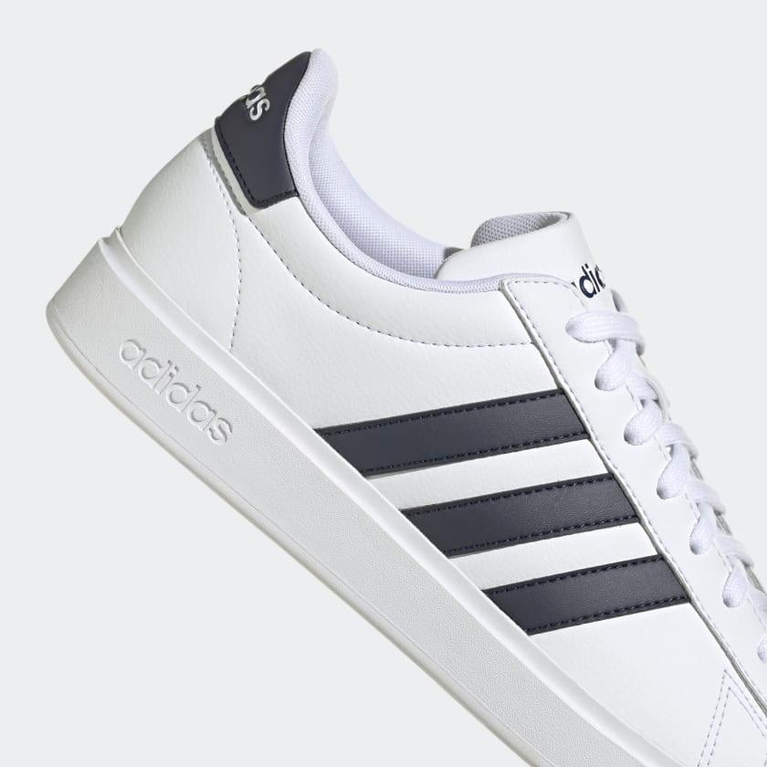 Giày Adidas Grand Court Cloudfoam Comfort #White Ink - Kallos Vietnam