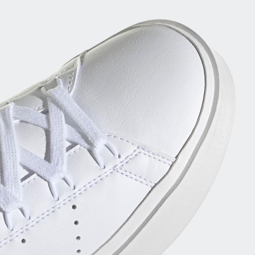 adidas court vantage silver