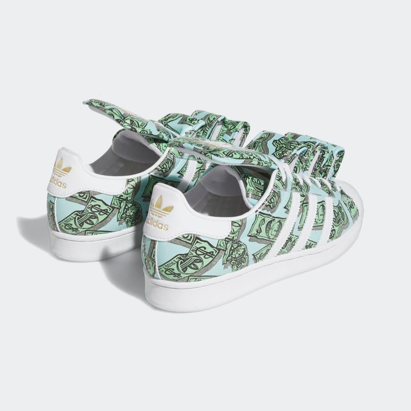 Giày Adidas Jeremy Scott Money Print Superstar #Cloud White - Kallos Vietnam
