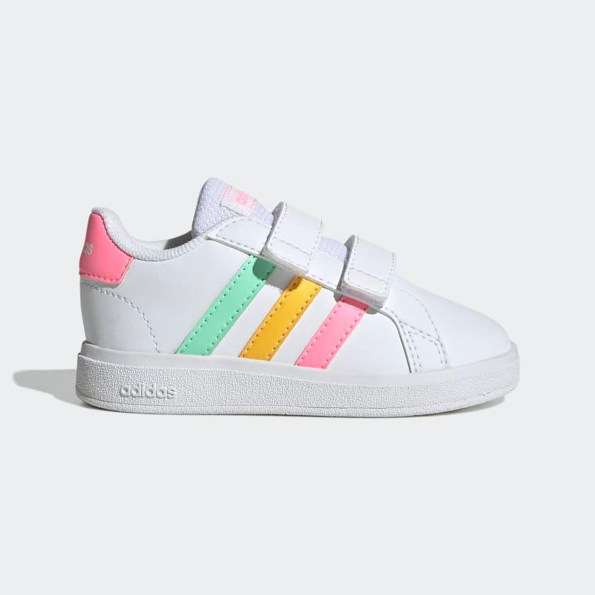 Giày Adidas Infants Grand Court Lifestyle #Cloud White - Kallos Vietnam
