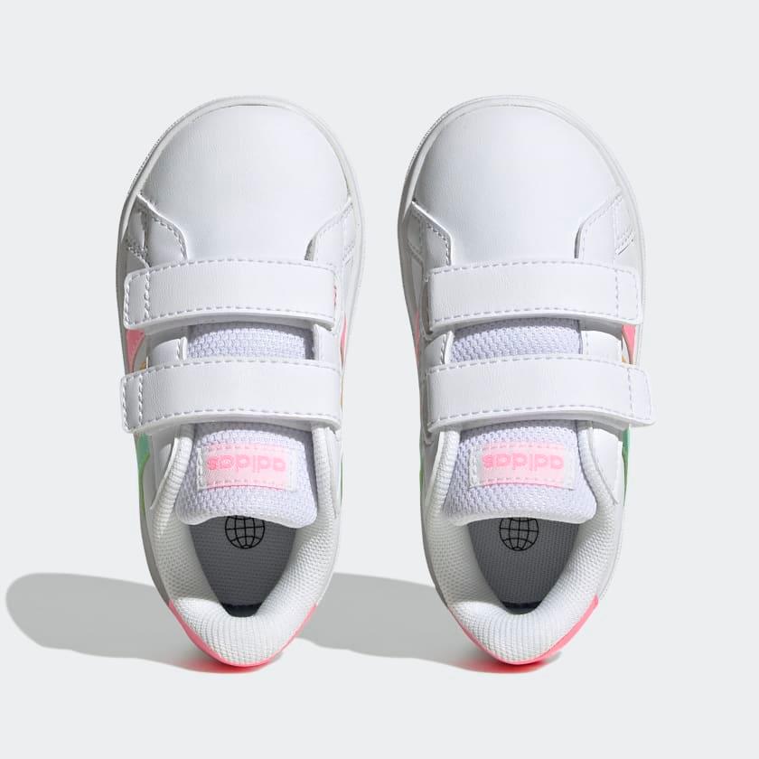 Giày Adidas Infants Grand Court Lifestyle #Cloud White - Kallos Vietnam