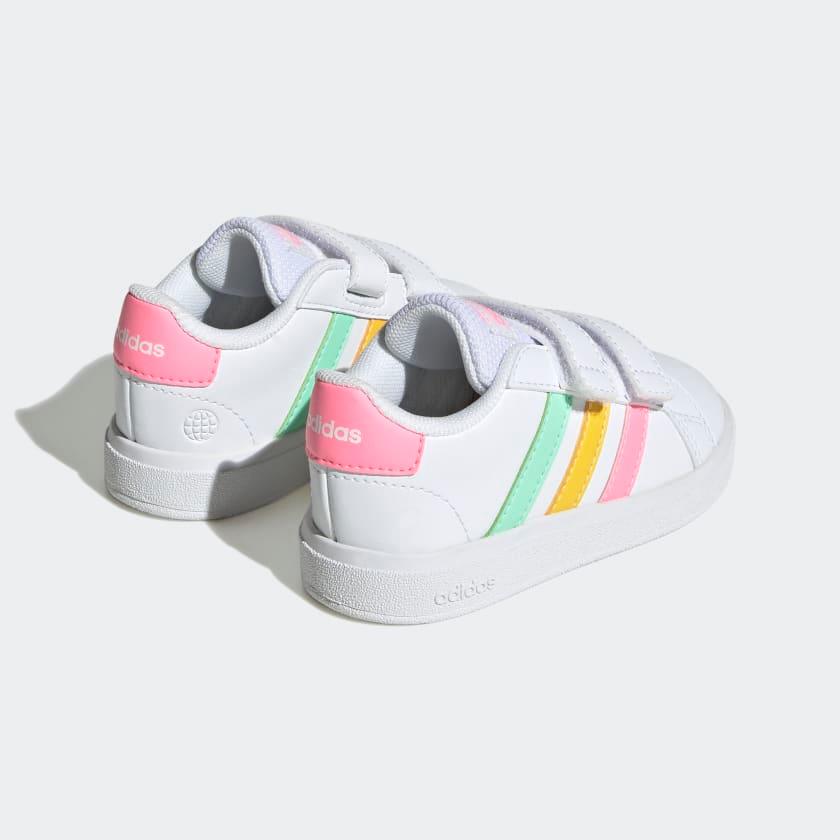 Giày Adidas Infants Grand Court Lifestyle #Cloud White - Kallos Vietnam