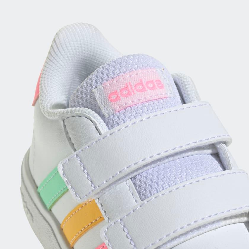 Giày Adidas Infants Grand Court Lifestyle #Cloud White - Kallos Vietnam