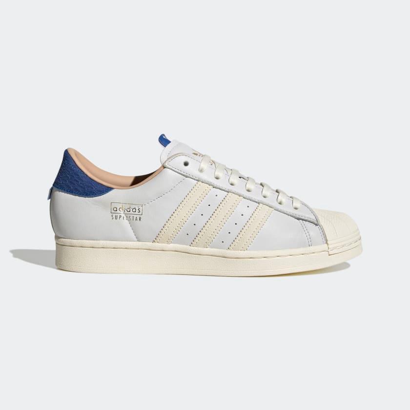 Giày Adidas Superstar #White Blue - Kallos Vietnam
