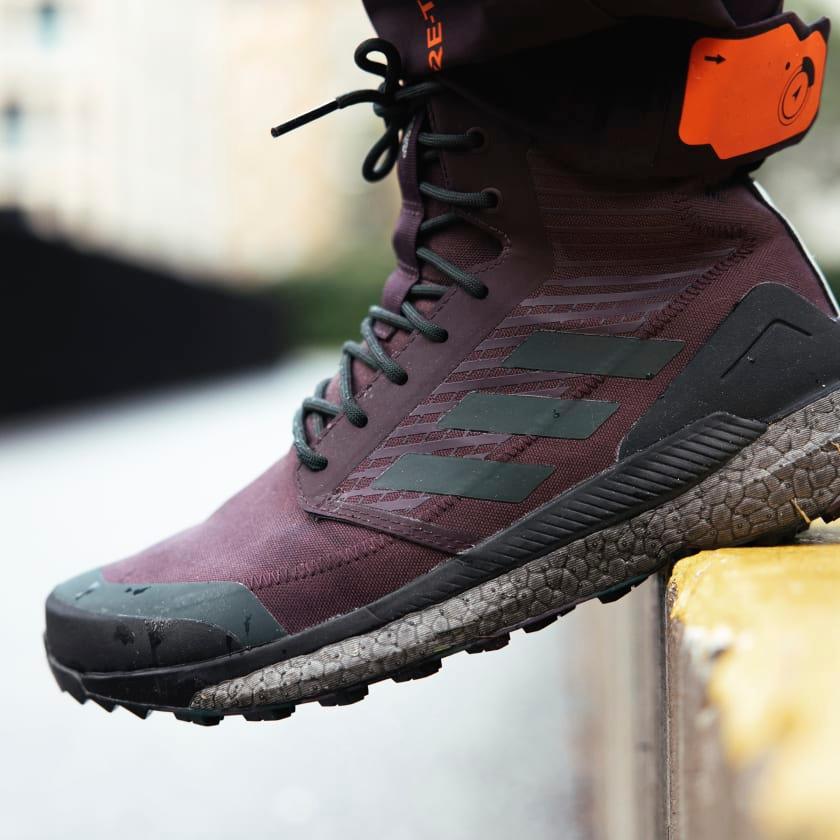 Giày Adidas Terrex Free Hiker XPL GORE-TEX #Shadow Maroon - Kallos Vietnam